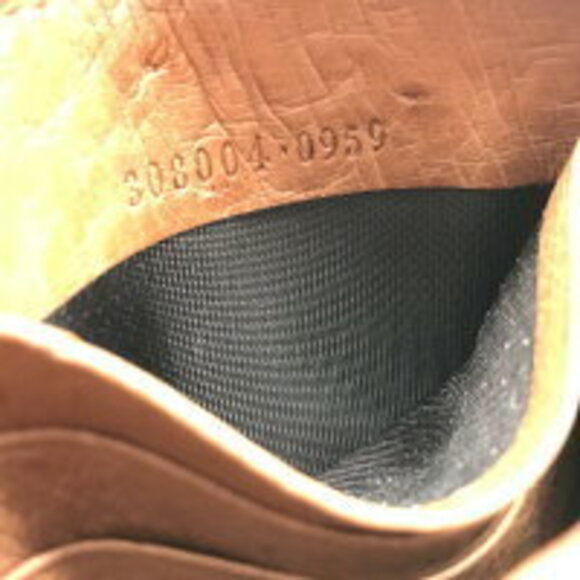 Gucci Interlocking Zippy Wallet Long Ostrich Leather - Picture 10 of 10